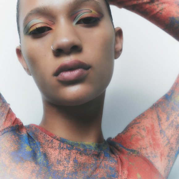 ZARA | Tulle Bodysuit - Picture 3 of 8